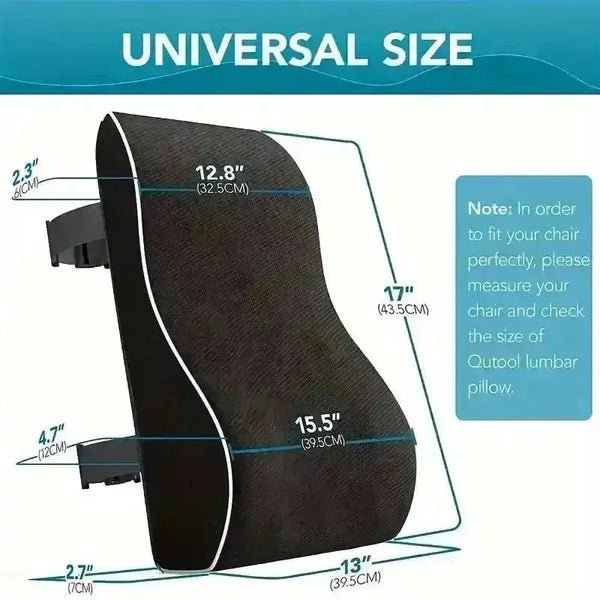 Ergonomic Lumbar Support Pillow - Bear Hugs