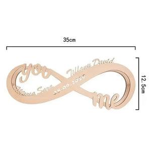 Eternal Infinity Personalised Couple Light - Bear Hugs