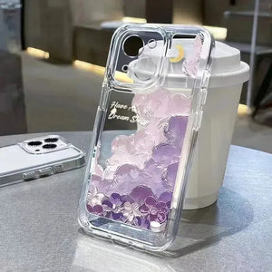 Ethereal Hues Painted Phone Case (For iPhones) - Bear Hugs