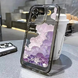 Ethereal Hues Painted Phone Case (For iPhones) - Bear Hugs
