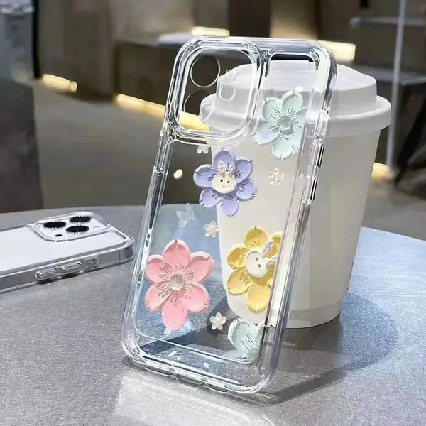 Ethereal Hues Painted Phone Case (For iPhones) - Bear Hugs