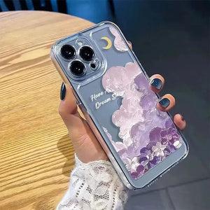 Ethereal Hues Painted Phone Case (For iPhones) - Bear Hugs
