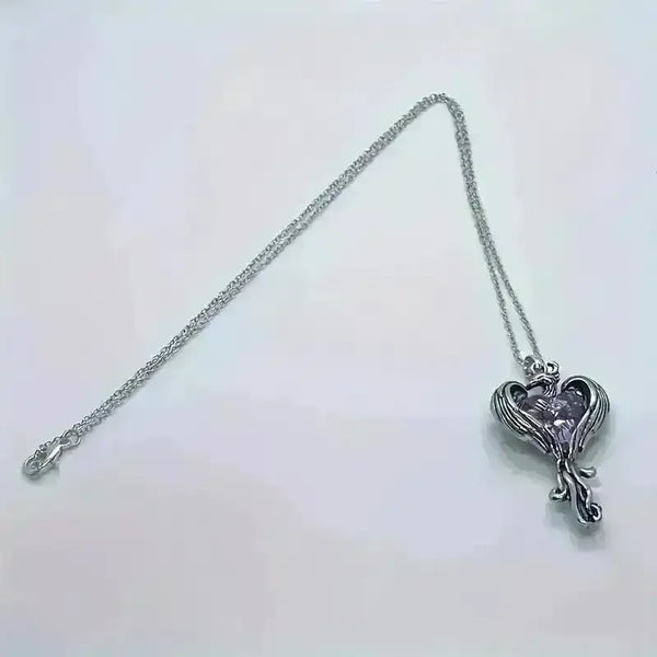 Exquisite Phoenix Heart Pendant - Bear Hugs