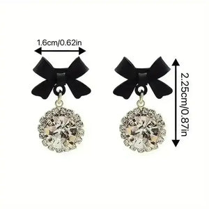 Exquisite Ribbon Snowflake Earrings - Bear Hugs