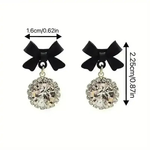 Exquisite Ribbon Snowflake Earrings - Bear Hugs