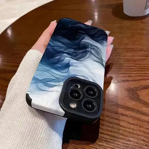Fashion Ink Marbled Case (For iPhones) - Bear Hugs