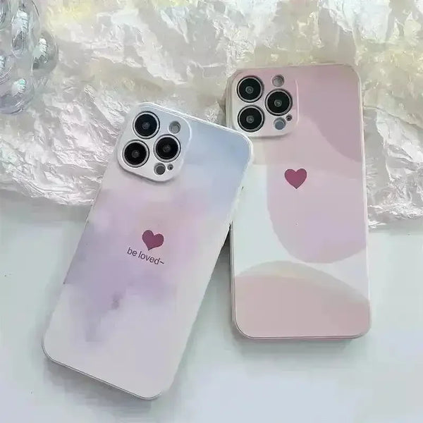 Fashion Rainbow Heart Phone Case (For iPhones) - Bear Hugs