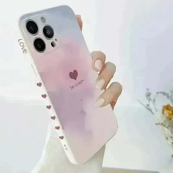 Fashion Rainbow Heart Phone Case (For iPhones) - Bear Hugs