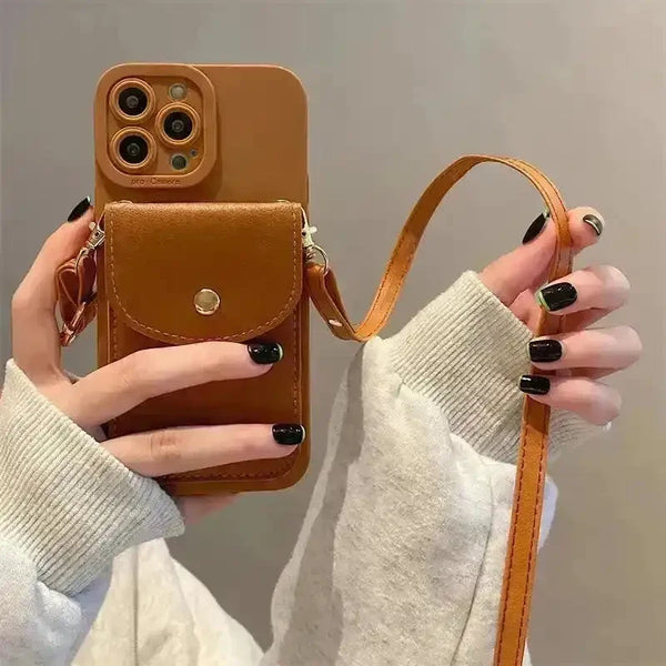 Fashionable Puppy Wallet Phone Case (For iPhones) - Bear Hugs