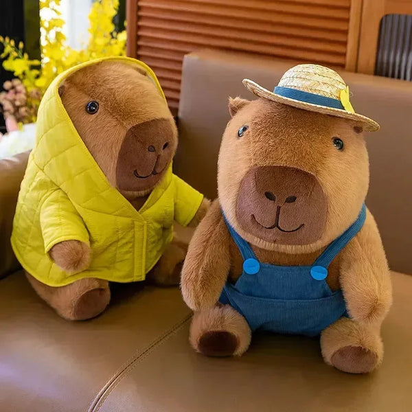 Fashionista Capybara Plushies - Bear Hugs