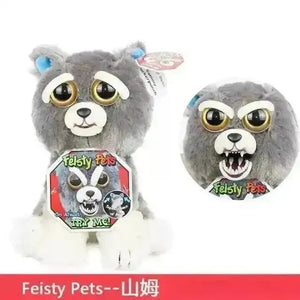 Fiesty Pets Face Changing Animal Mini Plushies - Bear Hugs