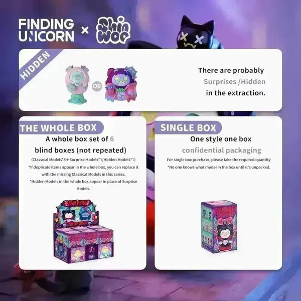 FINDING UNICORN ShinWoo Vampire Candy Shop Series Blind Box - Bear Hugs