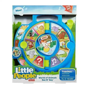 Fisher-Price Little People World of Animals Interactive Book - Bear Hugs
