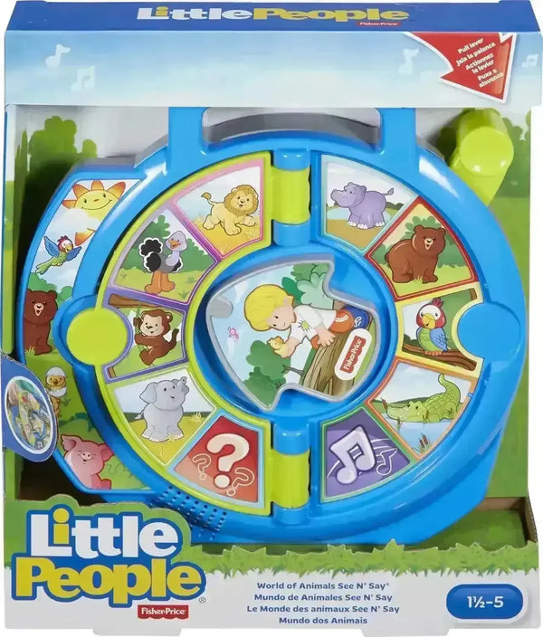 Fisher-Price Little People World of Animals Interactive Book - Bear Hugs