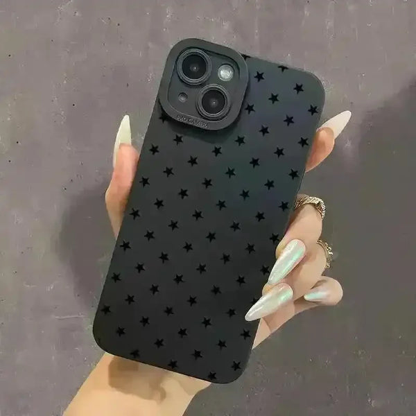 Five-Pointed Star Protective Phone Case (For iPhones) - Bear Hugs