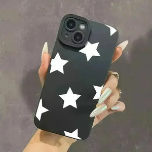 Five-Pointed Star Protective Phone Case (For iPhones) - Bear Hugs