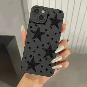 Five-Pointed Star Protective Phone Case (For iPhones) - Bear Hugs