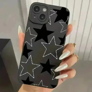 Five-Pointed Star Protective Phone Case (For iPhones) - Bear Hugs