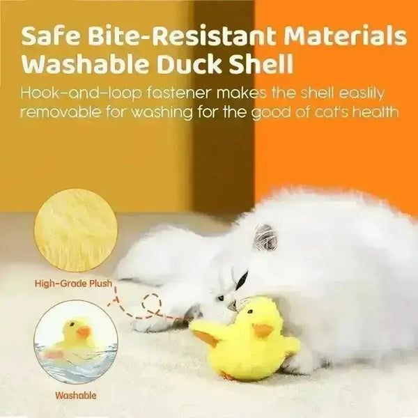 Flappy Duck Interactive Electric Cat Toy - Bear Hugs