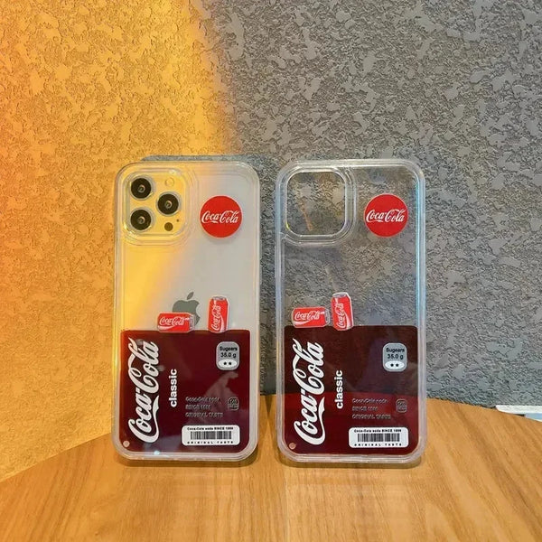 Floating Cola Phone Case (For iPhones) - Bear Hugs