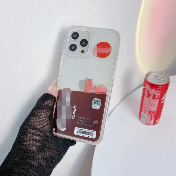 Floating Cola Phone Case (For iPhones) - Bear Hugs