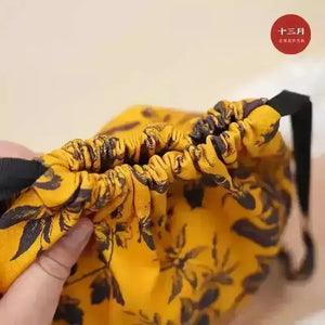 Floral Designer Drawstring Makeup Pouch - Bear Hugs