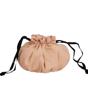 Floral Luxury Drawstring Makeup Pouch - Bear Hugs