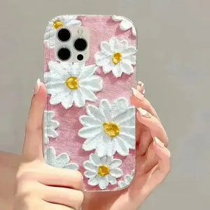 Flower Silicon Phone Case (For iPhones) - Bear Hugs
