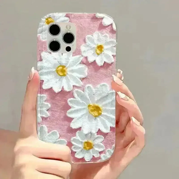 Flower Silicon Phone Case (For iPhones) - Bear Hugs
