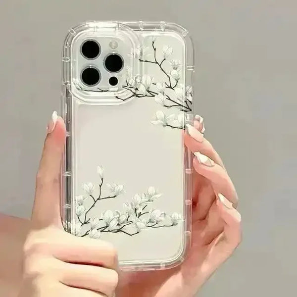 Flower Silicon Phone Case (For iPhones) - Bear Hugs