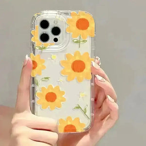 Flower Silicon Phone Case (For iPhones) - Bear Hugs