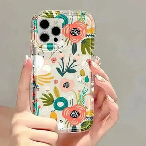 Flower Silicon Phone Case (For iPhones) - Bear Hugs