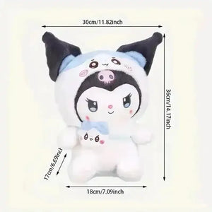 Fluffy Kuromi Bunny Plush Toy (50 cm) - Bear Hugs