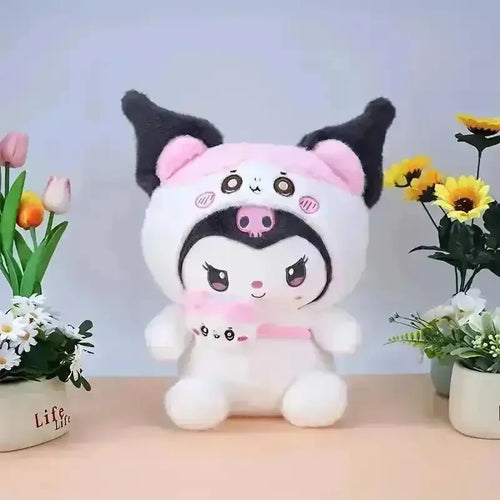 Fluffy Kuromi Bunny Plush Toy (50 cm) - Bear Hugs