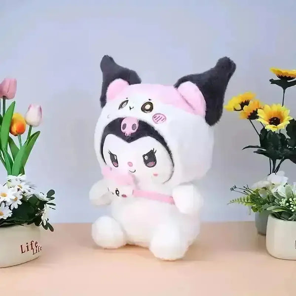 Fluffy Kuromi Bunny Plush Toy (50 cm) - Bear Hugs