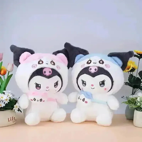 Fluffy Kuromi Bunny Plush Toy (50 cm) - Bear Hugs