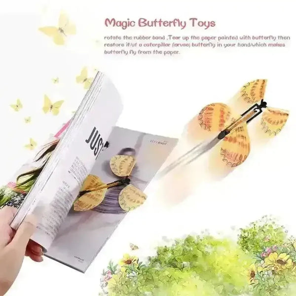 Flying Magical Prank Butterflies and Bats - Bear Hugs
