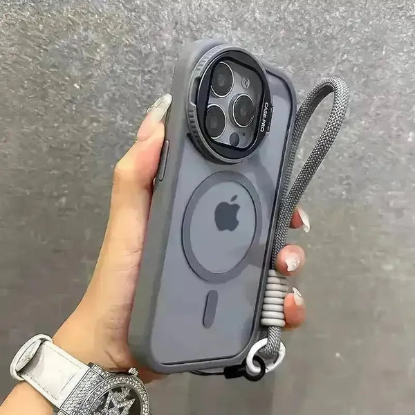 Fold Glass Lens Transparent Case (For iPhones) - Bear Hugs