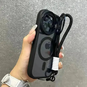 Fold Glass Lens Transparent Case (For iPhones) - Bear Hugs