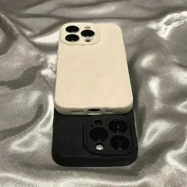 Fold Pattern Soft Silicone Phone Case (For iPhones) - Bear Hugs