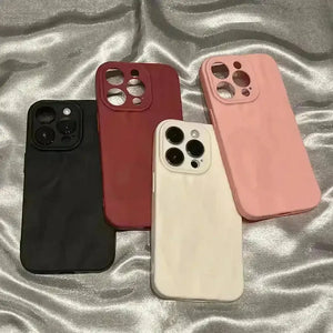 Fold Pattern Soft Silicone Phone Case (For iPhones) - Bear Hugs