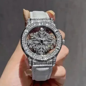 Frozen Rhinestone Rotating Watch - Bear Hugs