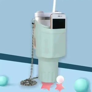 Full Length Stanley Silicon Sleeve with Phone Holder - Bear Hugs