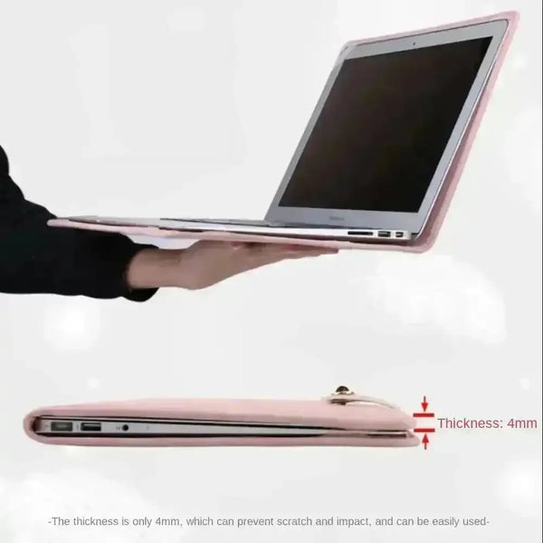 Functional Laptop Bag Sleeve with Handle - Bear Hugs