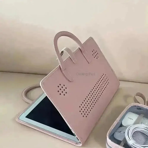 Functional Laptop Bag Sleeve with Handle - Bear Hugs