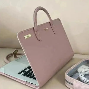 Functional Laptop Bag Sleeve with Handle - Bear Hugs