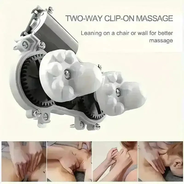 Functional Travel Neck Pillow Massager - Bear Hugs