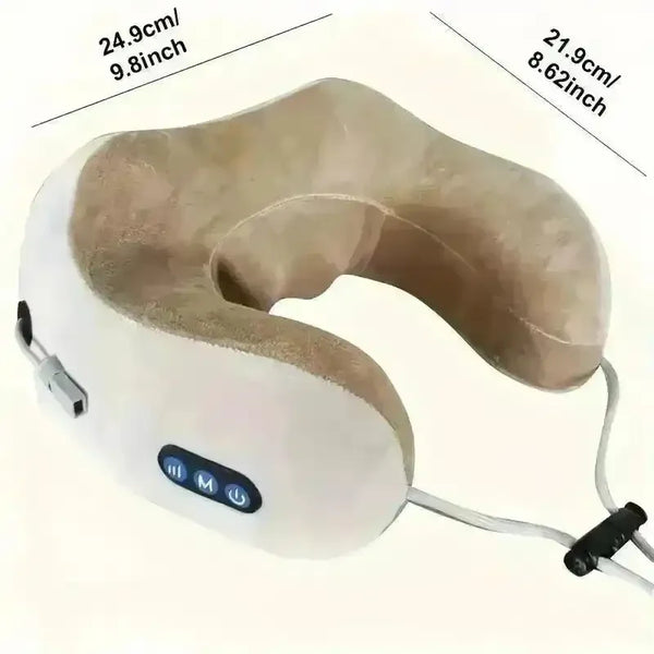 Functional Travel Neck Pillow Massager - Bear Hugs