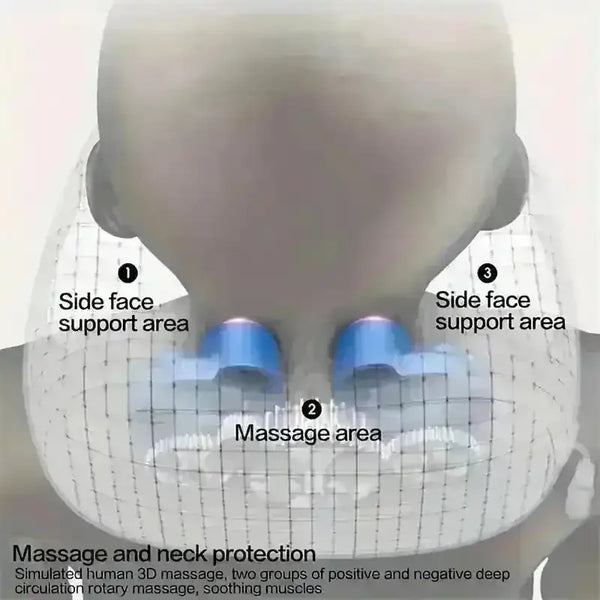 Functional Travel Neck Pillow Massager - Bear Hugs
