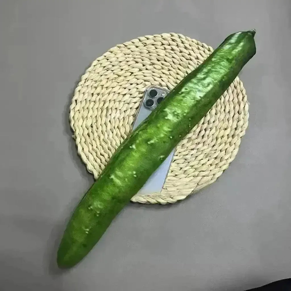 Funny Big Cucumber Phone Case (For iPhones) - Bear Hugs